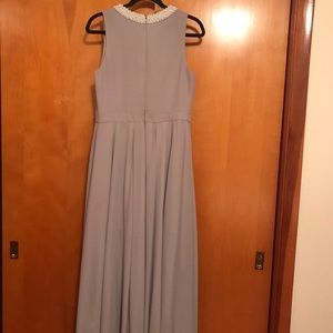 Macy’s Light Gray dress.